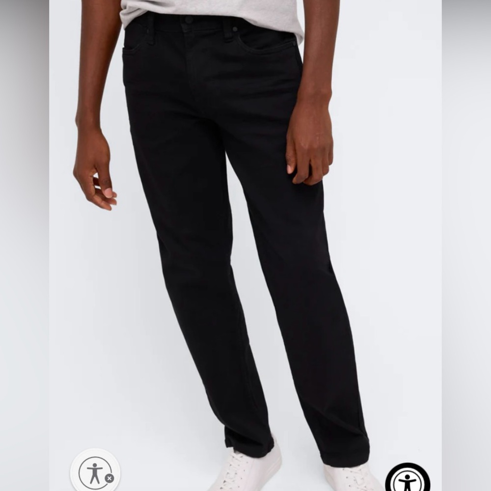 Kenneth Cole Men's Black Jeans Size 40x32